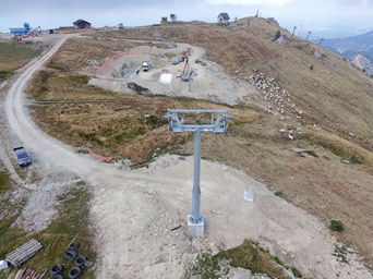 Realizzazione nuova seggiovia Turra